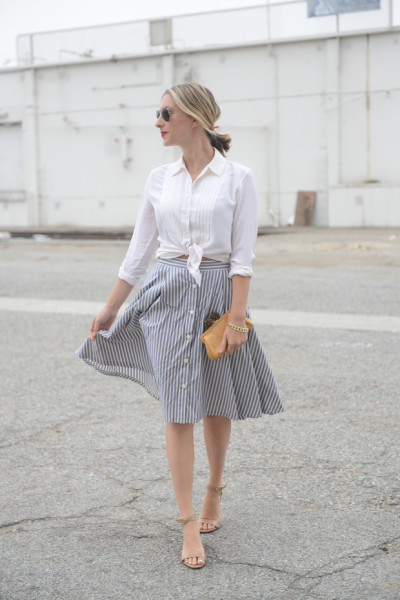 Buttoned Down the Front