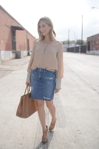 Revisiting the Denim Skirt