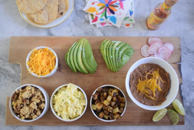 Breakfast Taco Bar