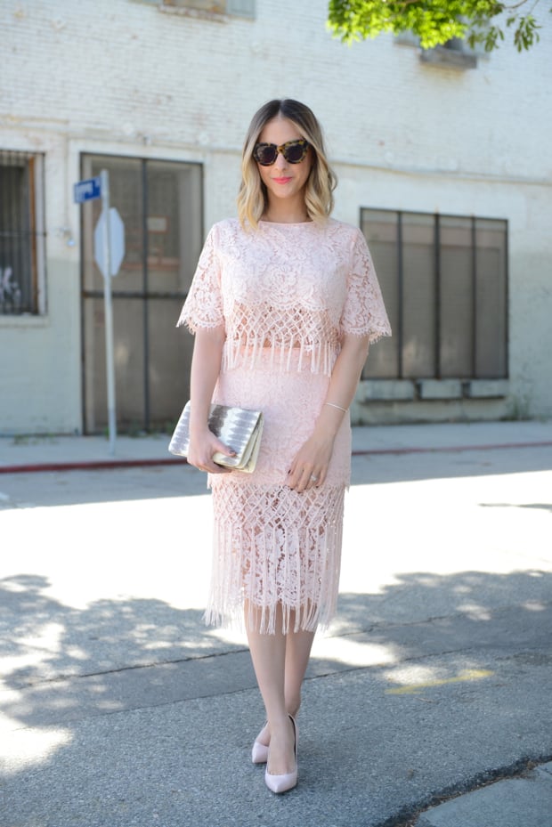 Light Pink in Lace
