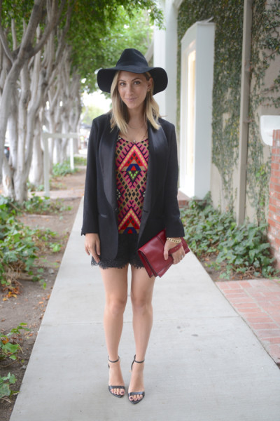Black Hat and Fancy Flats