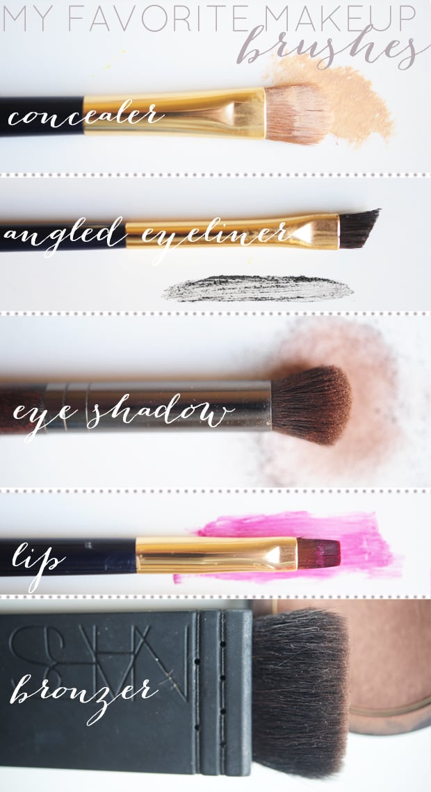 My Favorite Make-up Brushes
