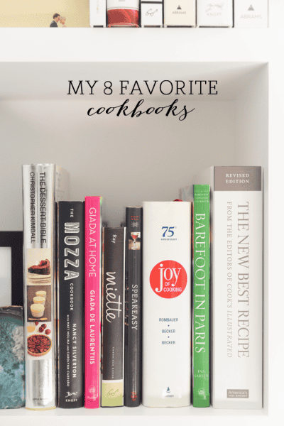 My 8 Favorite Cookbooks