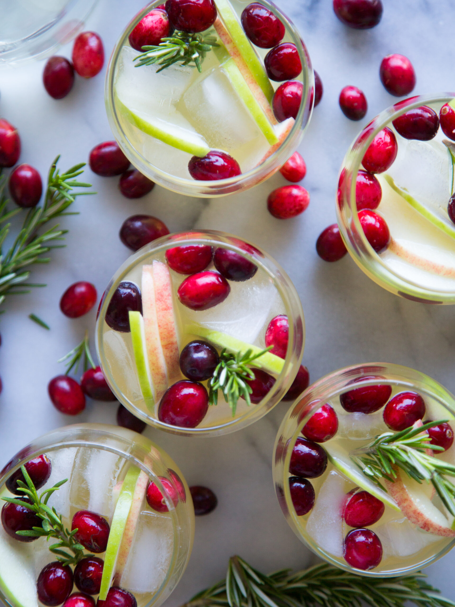 Cranberry-Rosemary Holiday Punch