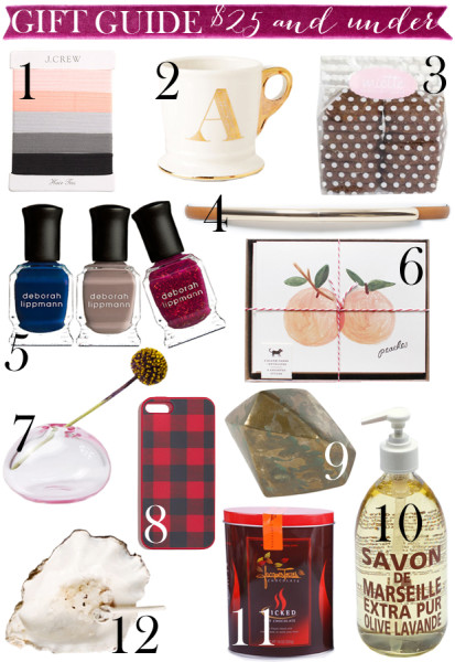 Gift Guide 2013 – $25 and under