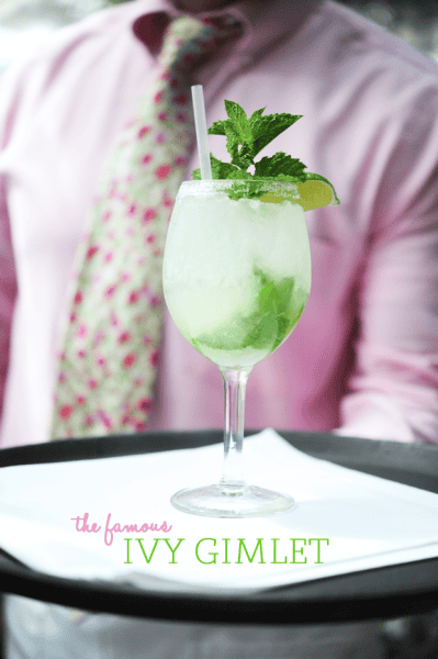 The Famous Ivy Gimlet