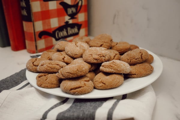 Katie’s Great Grandmother’s Ginger Snap Cookies