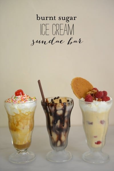 Ice Cream Sundae Bar
