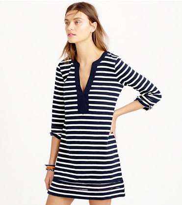 J.Crew Striped Tunic