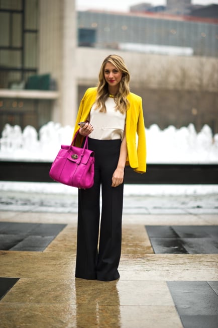 Outside Lincoln Center
