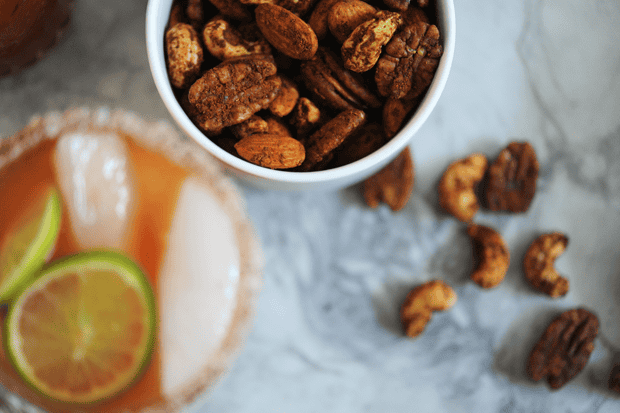 Chili Lime Mixed Nuts Recipe