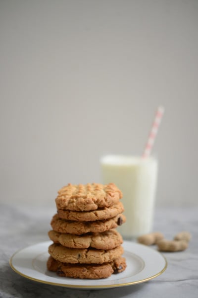 Peanut Butter Chocolate Chip Cookies