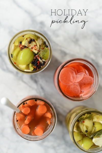 Gifting Homemade Pickled Vegetables