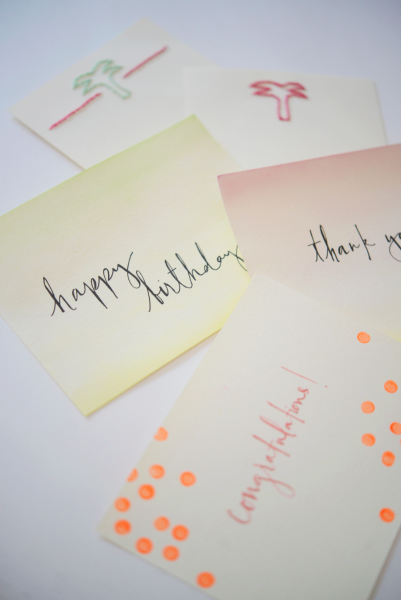 Quick Summer Stationery