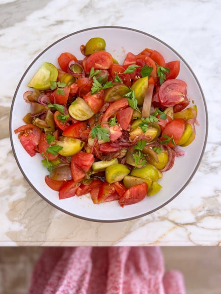 Bloody Mary Tomato Salad