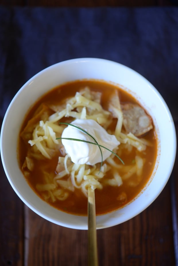 Tortilla Soup (Sopa Azteca)
